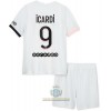 Maglia ufficiale Paris Saint Germain Mauro Icardi 9 Trasferta 2021-22 per Bambino